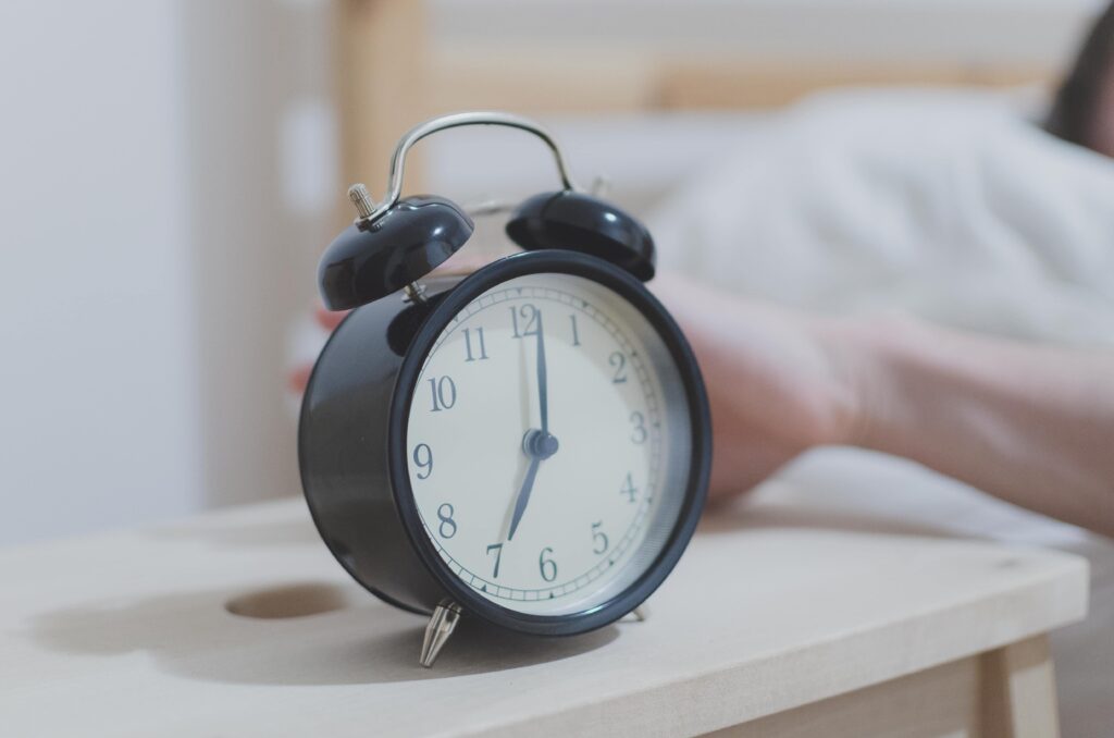 Daylight savings and sleep