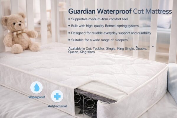 Guardian Waterproof Cot Mattress